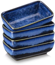 Tida Serviesset - 4 delig - 4 persoons - Blauw - Dinerborden - Bordenset - Diepe borden - Ontbijtborden - Servies - Keukenservies