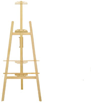 Kunstenaar Ezel Tavien - Houten A-Frame Ezel Stand - Verstelbare Tekening en Schilderij Houder - Draagbaar voor Canvas Display