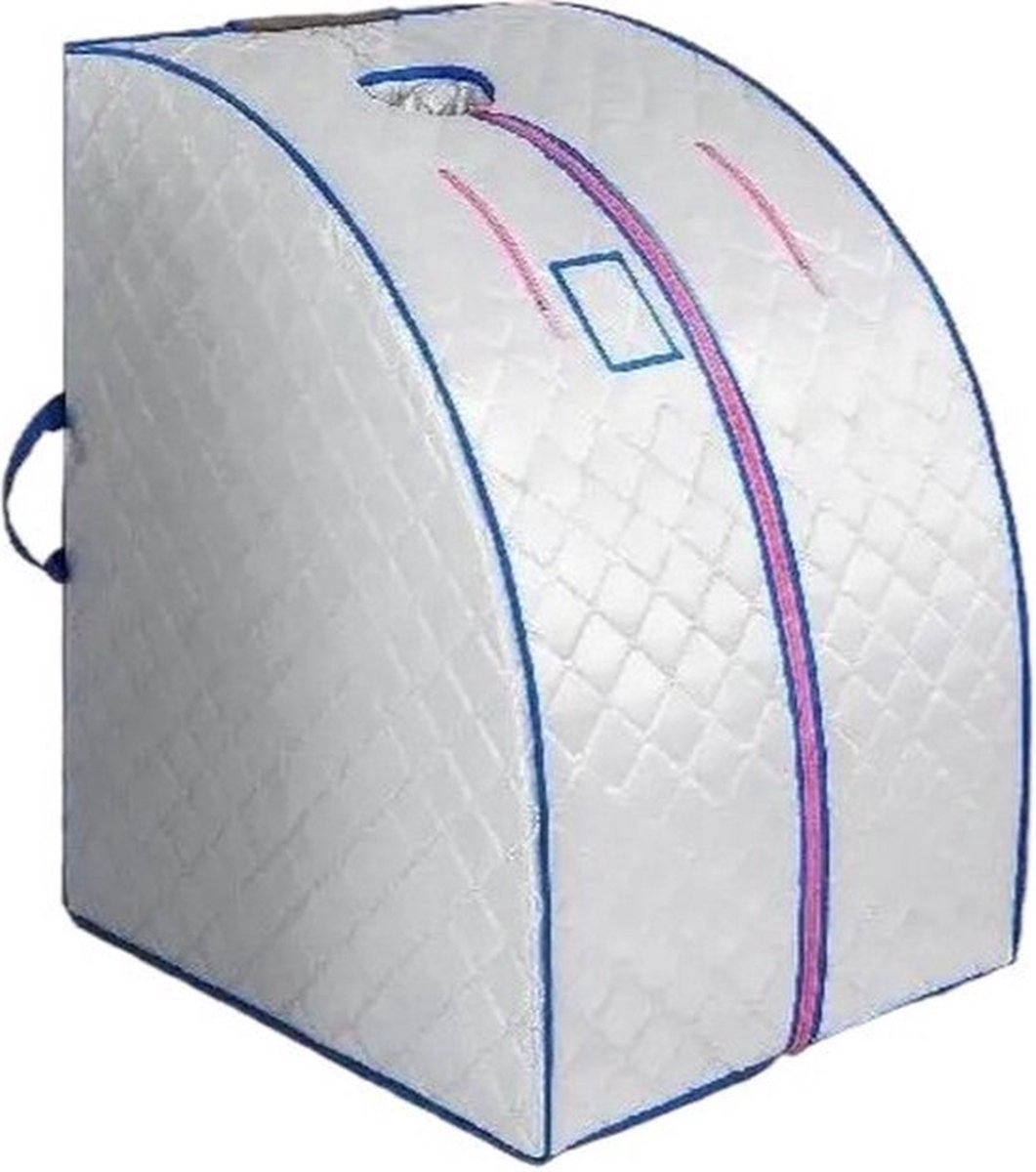 Luxe mobiele sauna - Draagbaar - Infrarood - Stoombad - Inclusief opvouwbare stoel - 220V