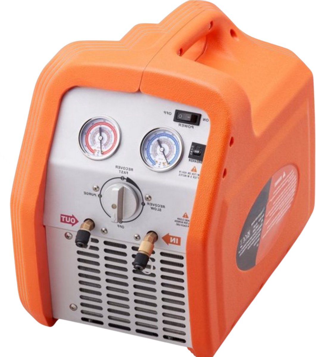 Koelmiddelterugwinningsmachine PRO - 3/4HP - 220-240V - 4,85 lbs/min