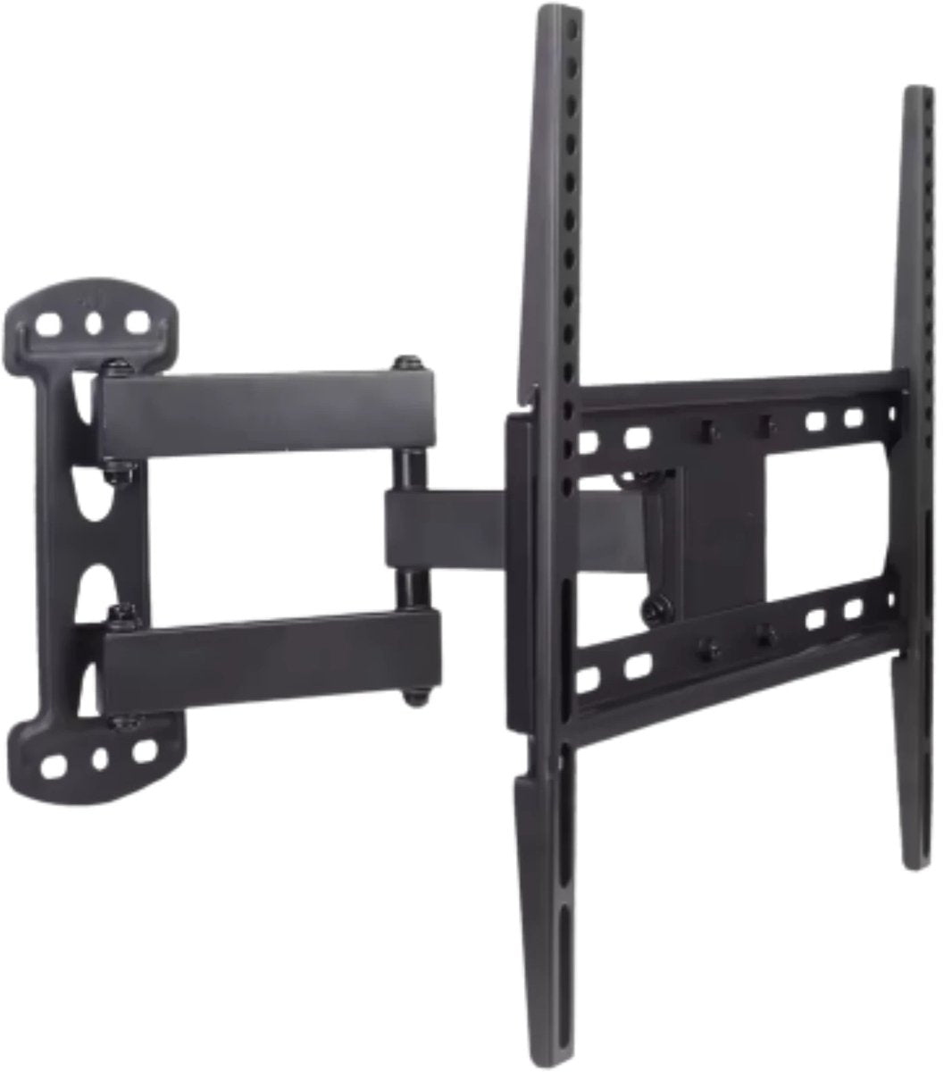 TV muurbeugel - Voor 32"-55" inch - Draaibaar en kantelbaar - Ultra Slim & ruimtebesparend - Beugel statief - Zwart