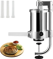 Worstenvuller PRO - 1,5L - Worstenmaker - Worstenvul machine - Handmatige Worstenvulmachine met handslinger