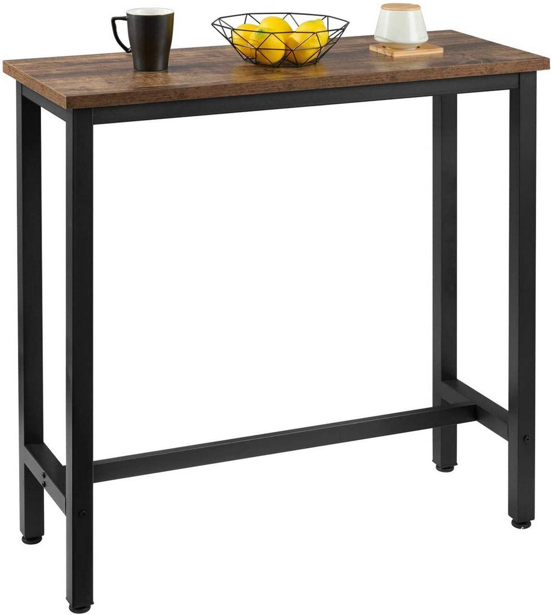 Bartafel - Industrieel - Hout en metaal - Rechthoekig - 100x40x100cm