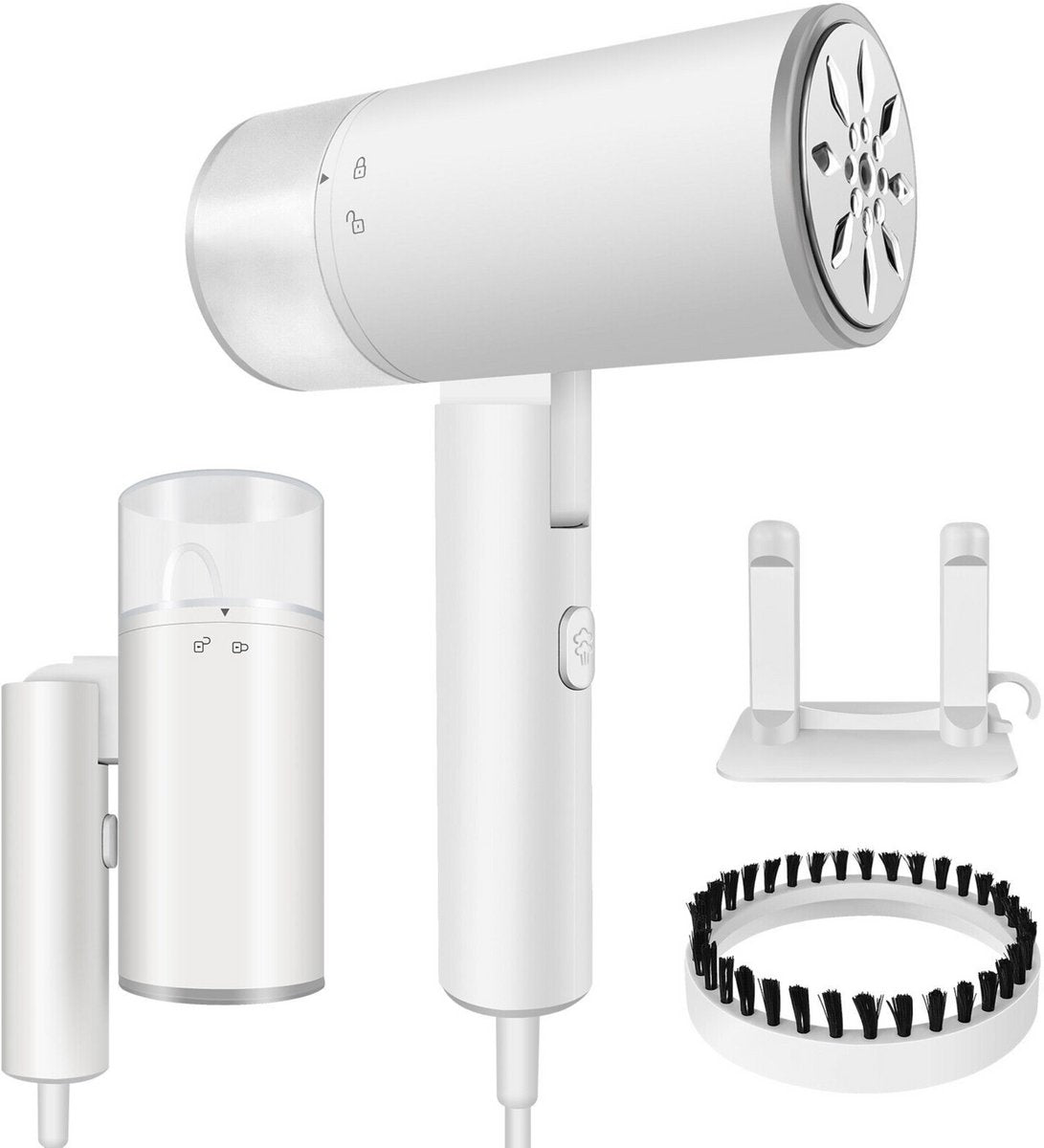 Kleding Stomer Vareo - 1200W - Draagbare Stoom Stofijzer - Opvouwbare Kledingstomer voor Huis & Reizen