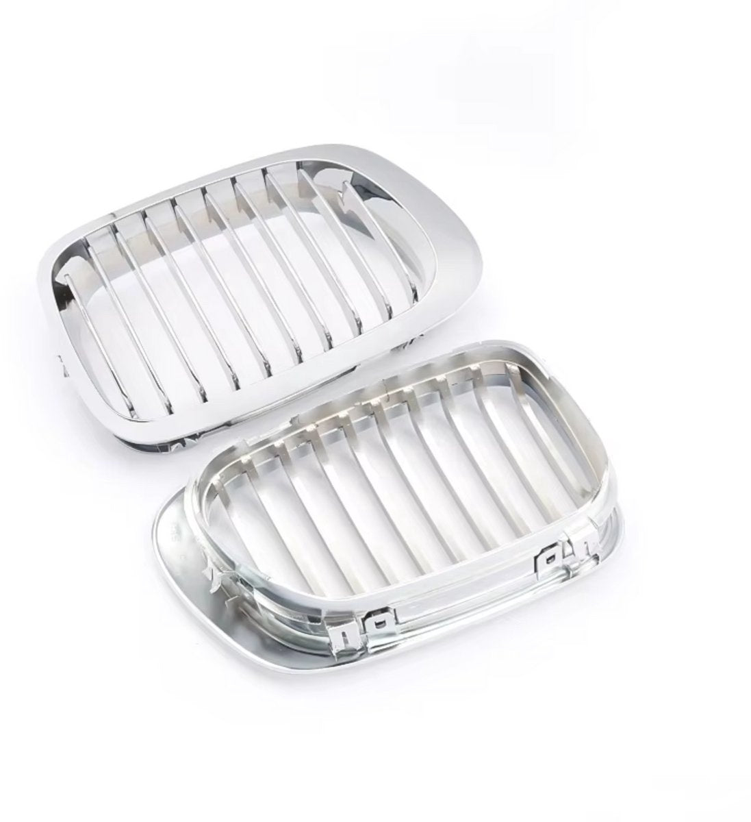 Grille Dynex - Voorbumper grille Deluxe - Chroom - Voor BMW E46 3 Serie Cabriolet (1999-2002) - Auto accessoires