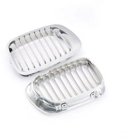 Voorbumper grille Deluxe - Chroom - Voor BMW E46 3 Serie Cabriolet (1999-2002) - Auto accessoires