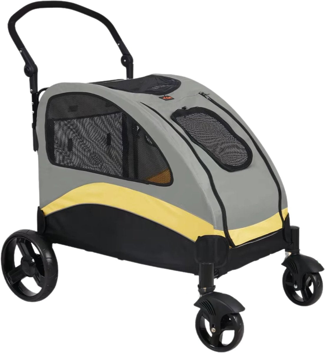Hondenbuggy - Inklapbaar - Voor kleine honden - Tot 55KG - All terrain - Comfort