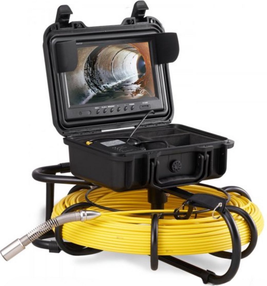 Endoscoop inspectie camera - 92m - Rioolcamera - Inspectiecamera - 6 uur batterij - 720p - Lokalisatie Apparaat voor Ondergrondse Leidingen