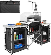 Happyment Campingkast - Keukenkastje - Tuinkast - Voor buiten - Camping buiten