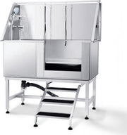 Hondenverzorgingskuip - hondenverzorgingstafel - 127 cm - RVS - Linkerdeur - Max. 150 kg