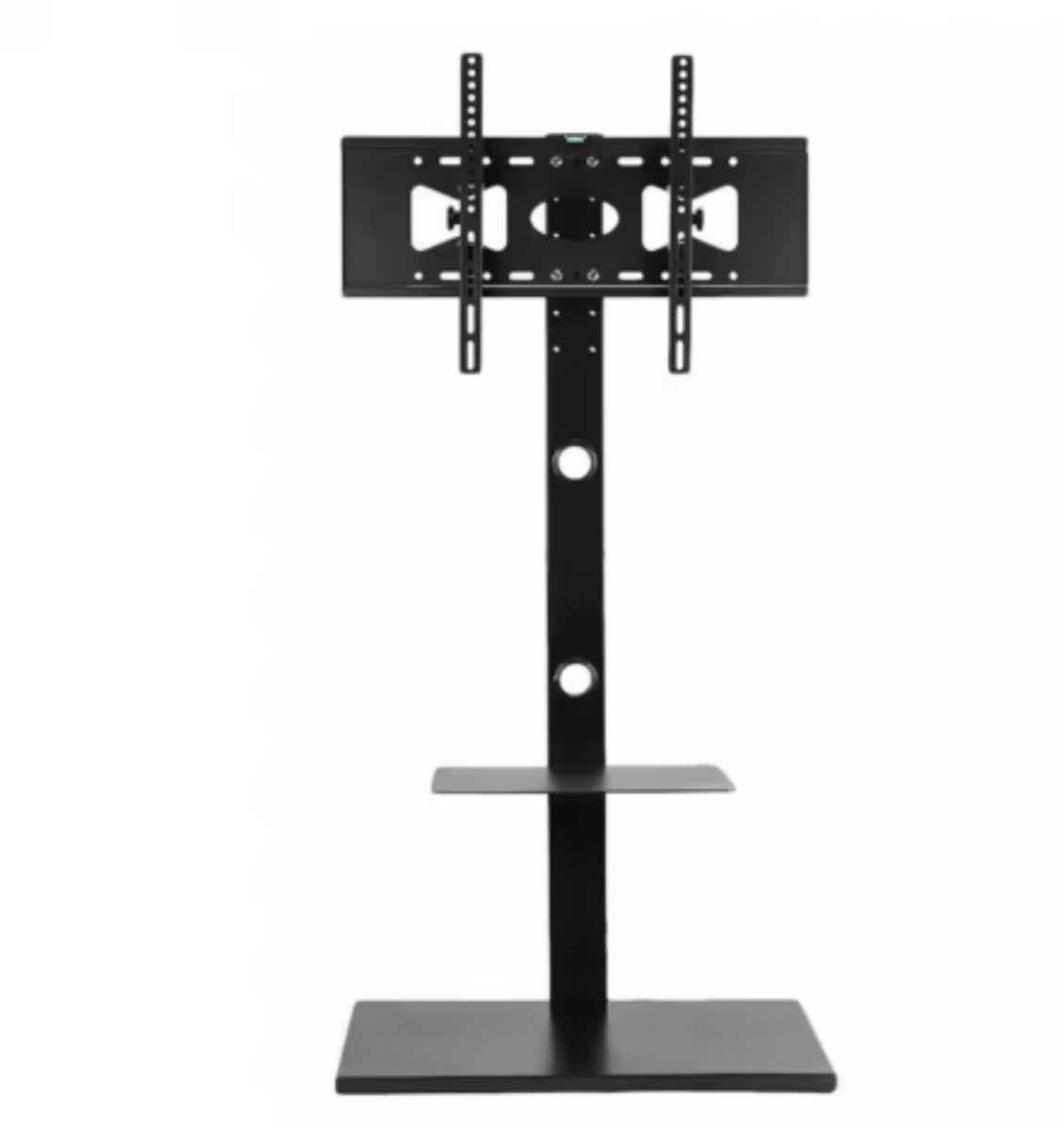 Universele TV vloerstandaard Vaylen - Voor 32"-65" inch - Standaard universeel - In hoogte Verstelbaar - Zwart