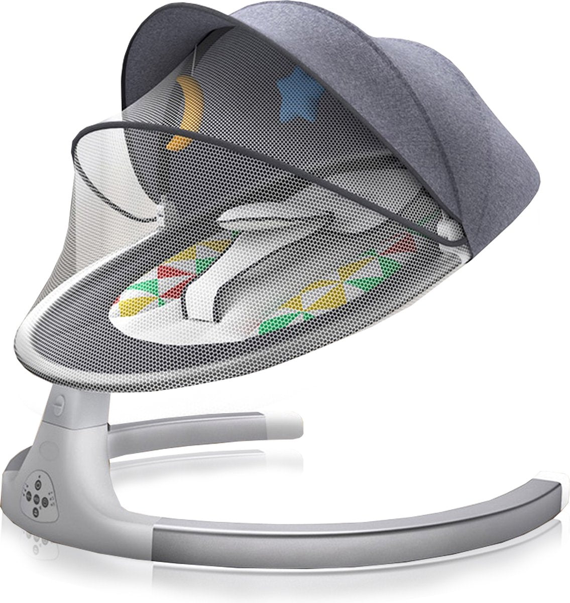 Happyment® Elektrische babyschommel - Babyswing wipper - Wieg - Wipstoel - Wipstoeltjes voor baby - Black friday - Kerstcadeau