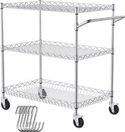 3-laags cart - Trolley - Organizer - Keukenopslag - Service kart