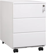 Bolt Edge Luxe Archiefkast - Zwart - Dossierkast met Slot - Bureaukast - 39x52.4x54 cm