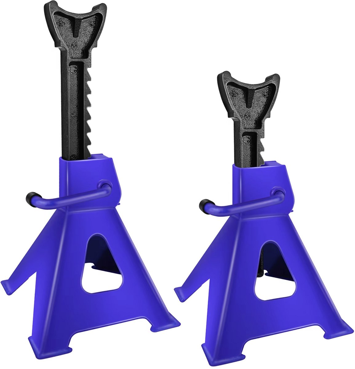 Heavy Duty Asstandaard - 2x3 Ton - Stalen Verstelbare Jack Holding Stands - Auto Hefgereedschap - Noodgeval - 29-43cm