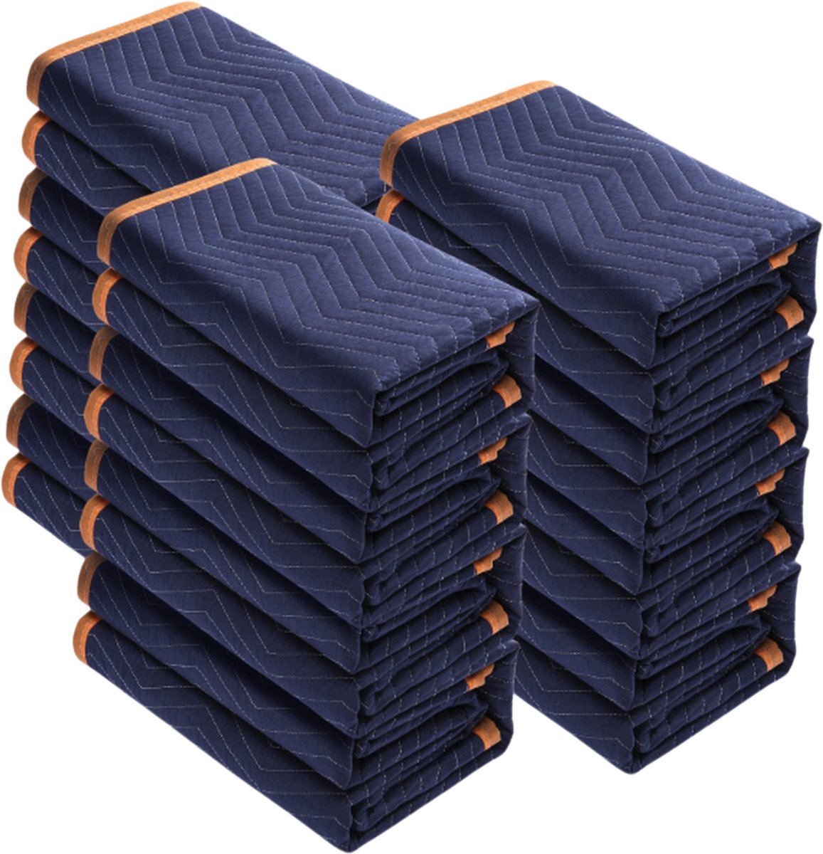 Verhuisdekens - Set van 12 Meubeldekens - Verhuizen - Non-Woven Stof - Beschermend