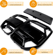Voorbumper - Voor Mercedes E-Klasse C207/W207 Coupe 2009-2013 - Auto accessoires - GT-R grille - Tuning - Voorbumper grille rooster