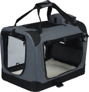 Bolt Edge Hondenbench - Grijs - 60x42x42cm - Opvouwbaar - Voor auto en thuisgebruik