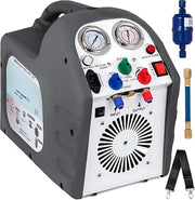 Koelmiddel Herstel Machine -Vacuümpomp- Olieloos- Luchtcompressor- 1440 Rpm Koelmiddelherstel Eenheid - 54x31x45 cm Werkstation