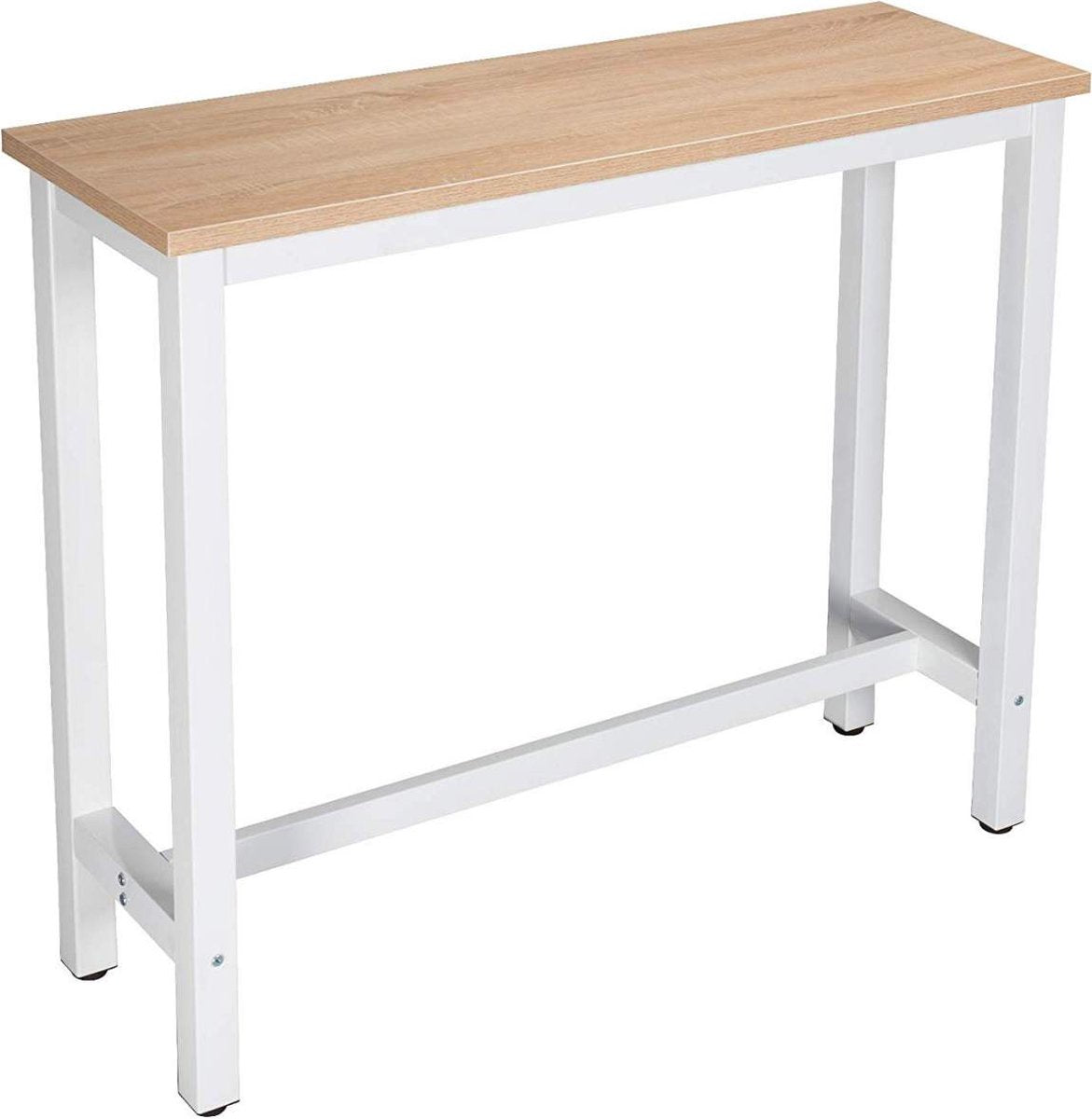 Happyment Bartafel Dublin - Eiken - Voor binnen - Keuken - Hout - Metaal - Rechthoekig - 120x40x100cm