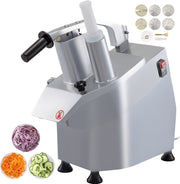 Happyment Professionele Elektrische Groentesnijder - Elektrische Rasp - Multifunctioneel - Mandoline - Hakmolen - Snij- en Raspapparaat - 6 Schijven - 1600 RPM