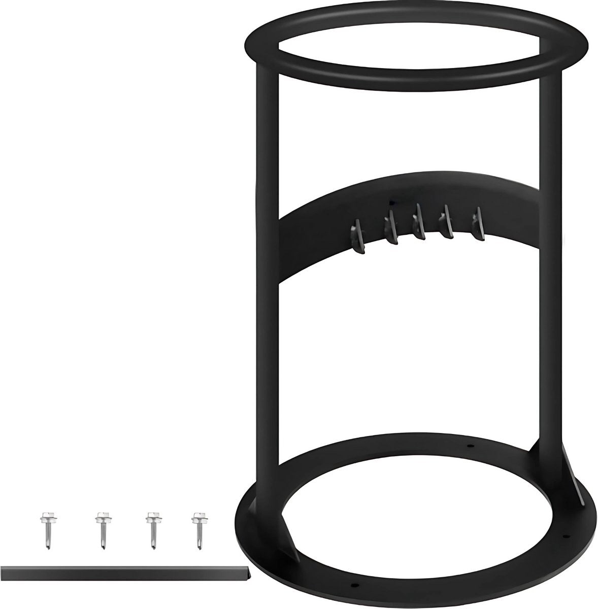 Houtklover 3KG - Houtkliever - Houtsplijter - Kloofwig - Brandhoutsplijter - Handmatig - Met bovenring & rubberen strip