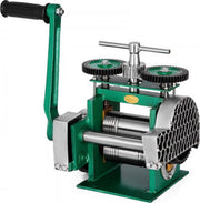 Combi handwalserij - Walserij - 120mm - Metalen - Instelbare dikte - Voor sieraden, metaal en plaatbewerking - Handmatig