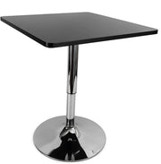Bartafel - Eettafel - Woonkamertafel - Voor Thuis, Café en Kantoor - 360° Draaibaar Blad - Capaciteit 150 kg - 60x60x45cm