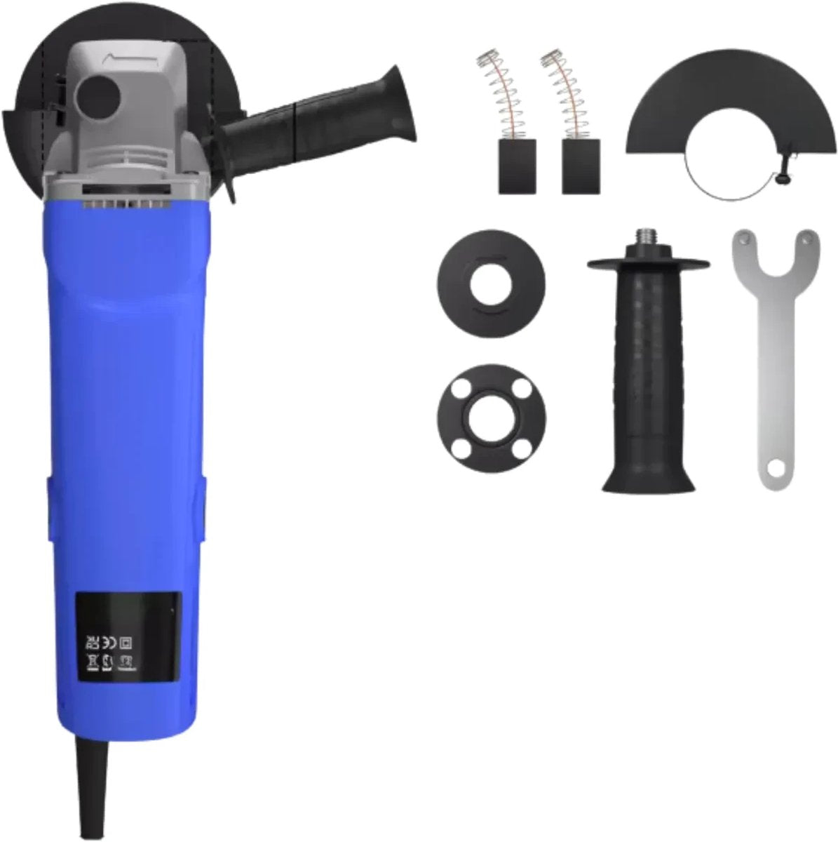 Krachtige Haakse Slijper Tavien - 115mm - 4,5 Inch - 5000W 12000 RPM Elektrische Slijpschuurmachine voor Metaal en Tegelsnijden - M14