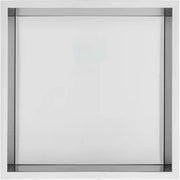 Douchenis PRO - Inbouwnis - Voor badkamer - Zeepopslag - Verzonken - 2 lagen - 33x33cm