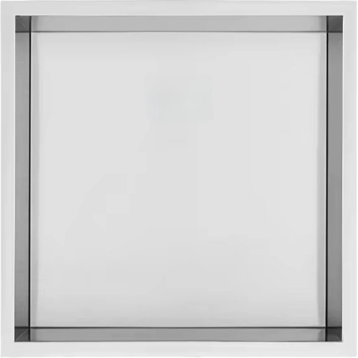 Douchenis PRO - Inbouwnis - Voor badkamer - Zeepopslag - Verzonken - 2 lagen - 33x33cm