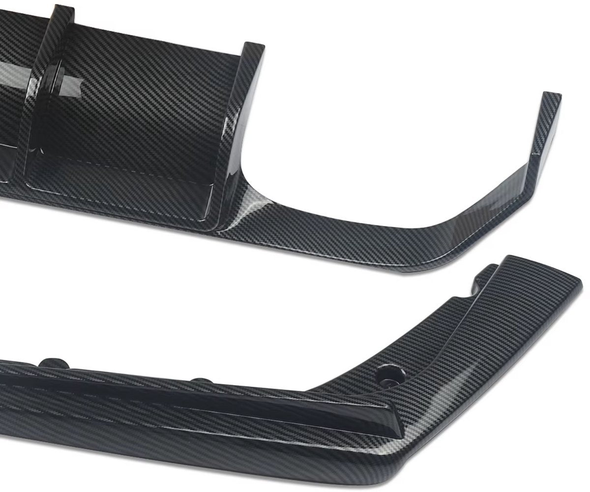 Spoilerlip Vaylen - Achterbumper Diffuser Spoiler Lip - Voor BMW F80 M3/F82 M4 (2015-2020) - Carbon Fiber - Auto accessoires