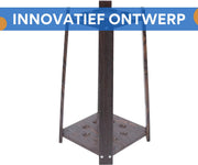 Biljartkeu rek - 8 gaten - Biljart accessoires - Houder voor op de vloer