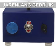 Mini pottenbakkersschijf - Draaischijf - Pottenbakken - Voor keramiek en klei - Elektrisch - Blauw