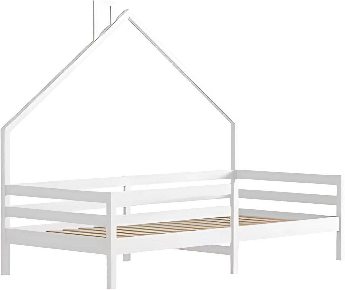 Kinderbed 90x200 cm - Huisbed - Voor Kinderen - Peuterbed - Met lattenbodem - Zonder matras