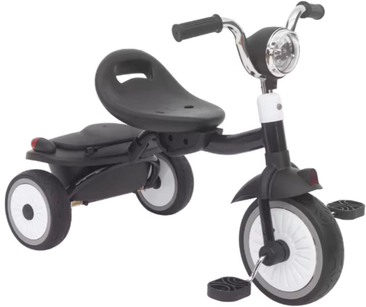 Kinder driewieler Fioren 6-in-1 - Voor kinderen - Kinderfiets - Babyfiets - Peuterfiets - Zwart - 1 tot 5 jaar