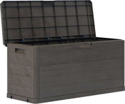 Happyment Tuinkussenbox XL - Opbergbox - Waterdicht - Met deksel - Voor binnen & buiten - Tuinbox - 280L - 117CM