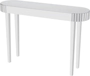 Consoletafel Teroni Opulence - Haltafel - Wandtafel - Zilver - Sidetable - 120cm