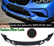 BMW CS Stijl Voorlip bumper - Geschilderd Carbon Kleur - Spoiler Splitter - Auto accessoires - Voor F87 M2 (2016+)