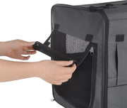 Bolt Edge Hondenbench - Grijs - Stof - Voor auto en thuis - 61x46x51cm