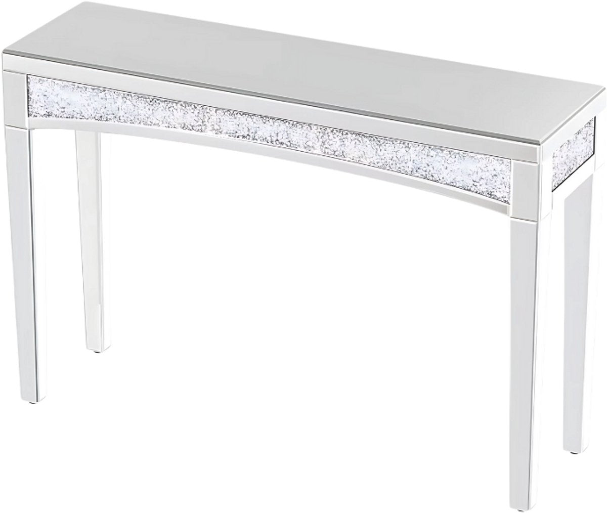 Consoletafel Blingi - Haltafel - Wandtafel - Zilver - Sidetable - 120cm - Modern
