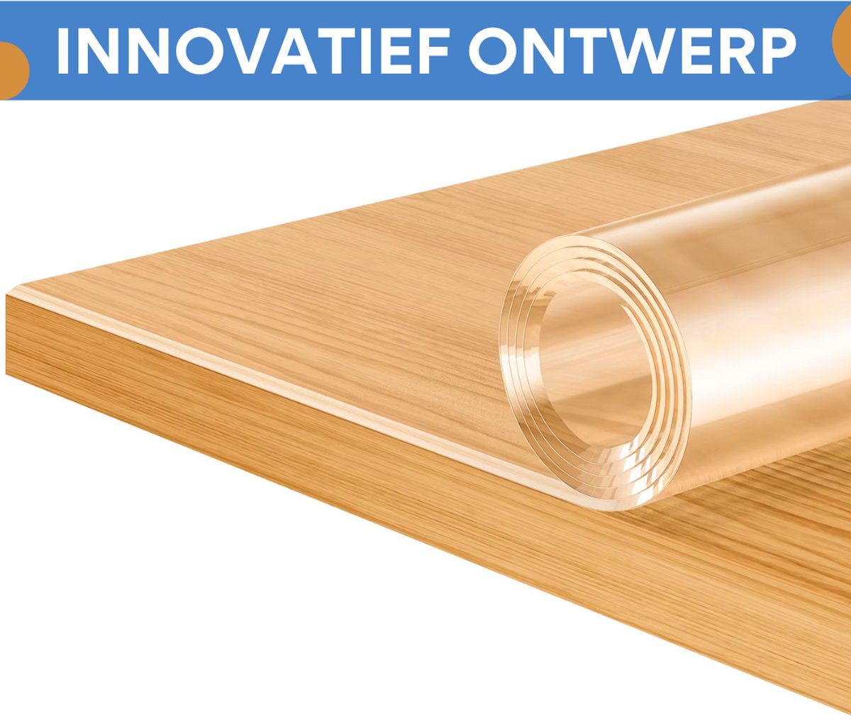 Transparant Tafelkleed - PVC Tafelbeschermer 2 mm - 100x180 cm - Waterdicht & Kristalhelder - Rechthoekig - Beschermhoes voor Eettafel