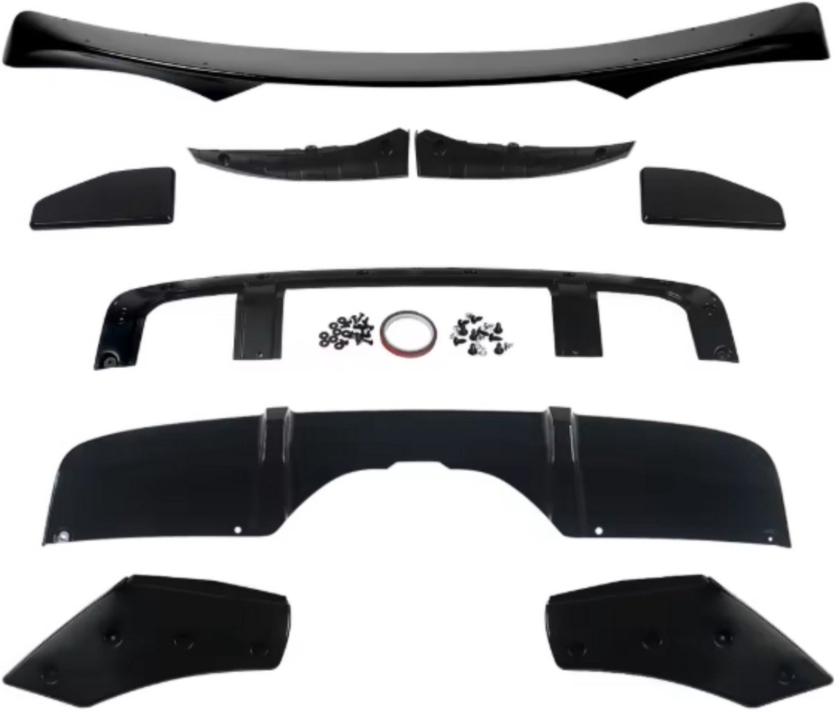 Body kit - Voor BMW X5 F15 2013-2018 - Auto accessoires - Front splitter - Achterdiffuser - Aero kit