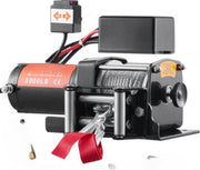 Elektrische Lier PRO - Takel - Hijskraan - Draadloze afstandsbediening - 1360KG Power Winch - 12V DC Offroad motor