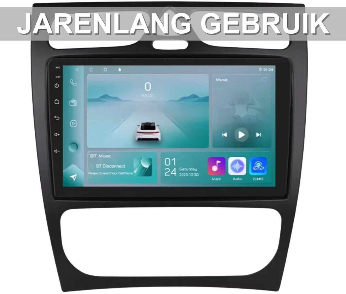 Radiosysteem - Voor Mercedes C/CLK-Klasse (W203-W168) - CarPlay, Android Auto & GPS