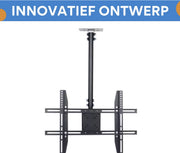 Plafond TV muurbeugel Vaylen - Voor 26"-65" inch - Tot 30KG - Ophangsysteem