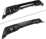 Lipdiffuser Aerojet - Voor- en Achterlipdiffuser - Voor BMW G05 X5 (2018-2022) - M Sport Bumper - Gloss Black Carbon Look - Auto accessoires