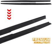 Zijrokken Panelen Verlenglip - Gloss Zwart - Voor BMW 5 Serie E60/E61 (2004-2010) - Auto Accessoires