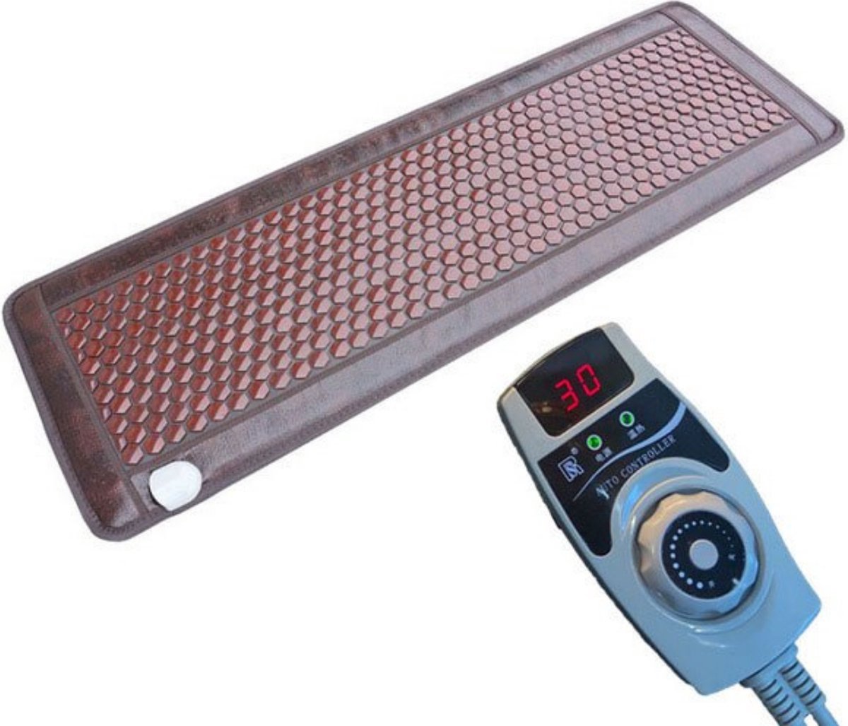 Happyment Massagematras - Massage Apparaat - Massagemat - Accupressuur Mat - Met Warmte - 50 x 150 cm