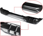 Voor- en Achterlipdiffuser - Voor BMW G05 X5 (2018-2022) - M Sport Bumper - Gloss Black Carbon Look - Auto accessoires
